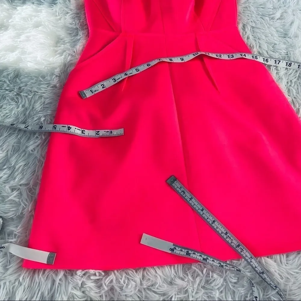 Stains Milly Hot Pink Cocktail Party Dress 4‎